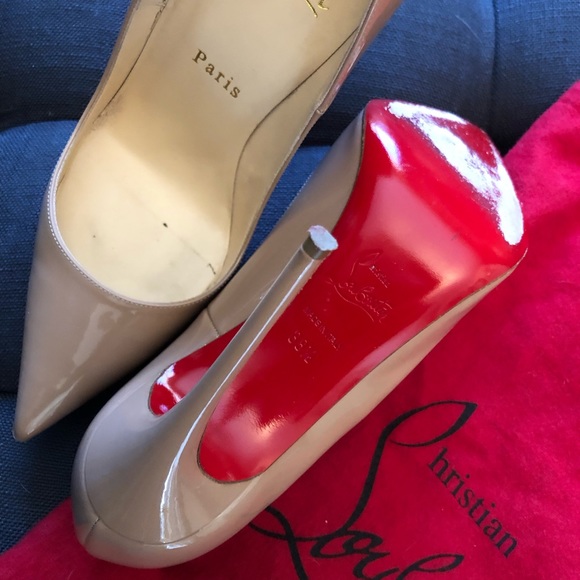 Christian Louboutin Shoes Cream Louboutins Poshmark